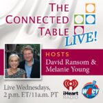 Melanie Young and David Ransom, Hosts, The Connected Table LIVE!