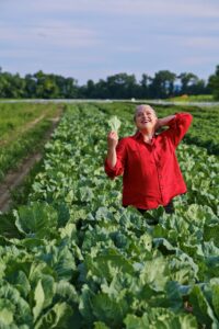 VIRGINA IN FIELD