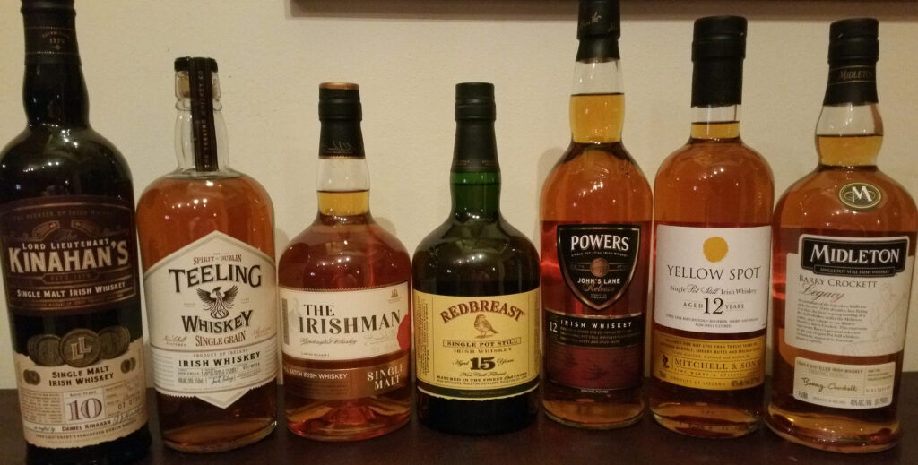 Irish Whiskies