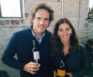 Spanish superstars René Barbier (Clos Mogador) and Sara Pérez Ovejero (Mas Martinet) at RAW WINE NY