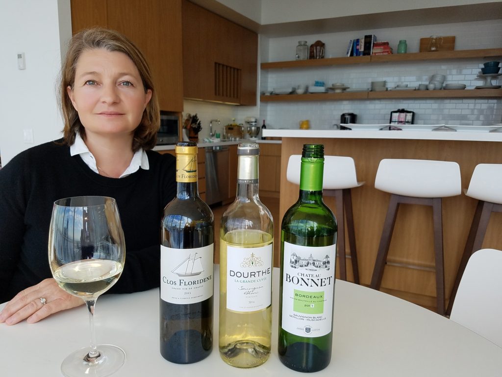 Dr. Valérie Lavigne is a specialist on aroma and the aging potential of white wines.
