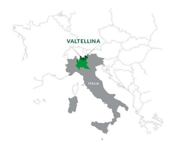 Valtellina map