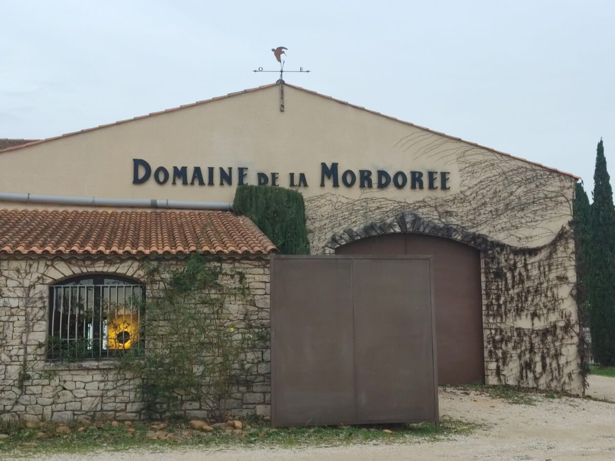 Entrance to Domaine de la Morderee