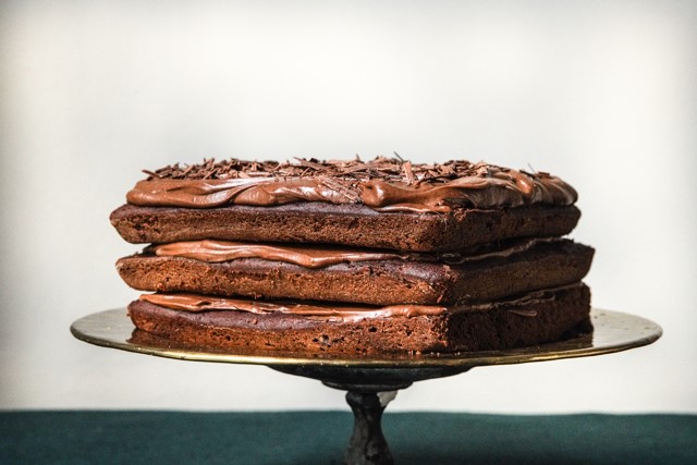 Atholene Peyton's Devil's Food Cake. Photo: Rinne Allen