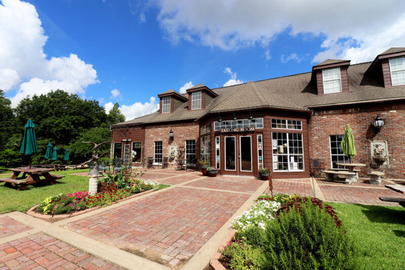 The Messina Hof tasting room in Bryan, Texas  Photo: Messina Hof