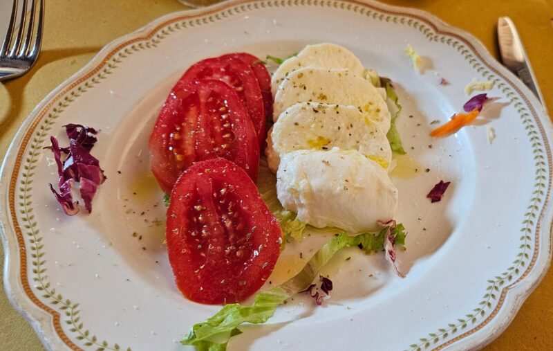 Caprese Salad at Osteria del Conte