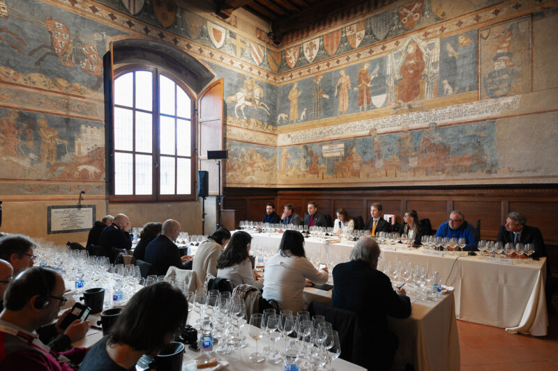 Wine seminar at Regina Ribelle- Photo: Consorzio del Vino Vernaccia di San Gimignano