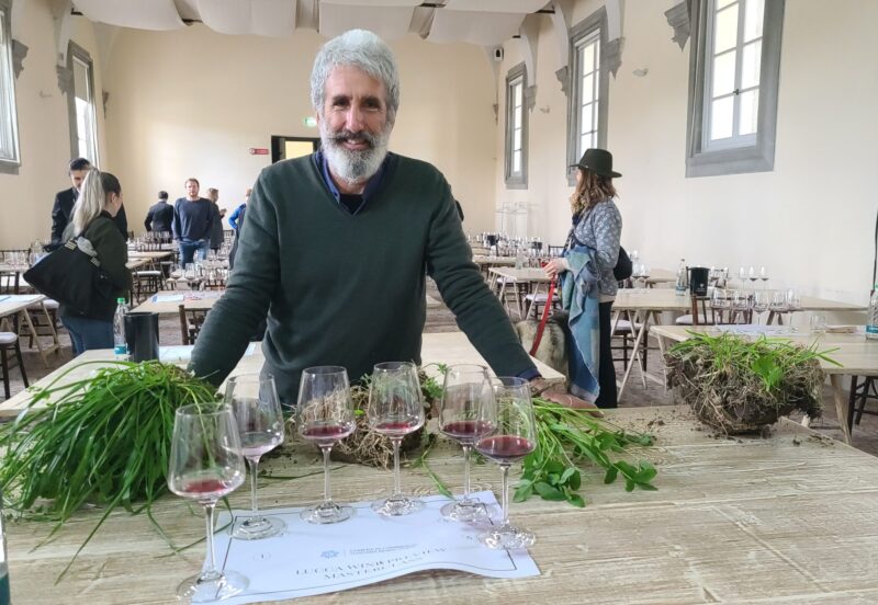Saverio Petrilli brought soil samples to his master class