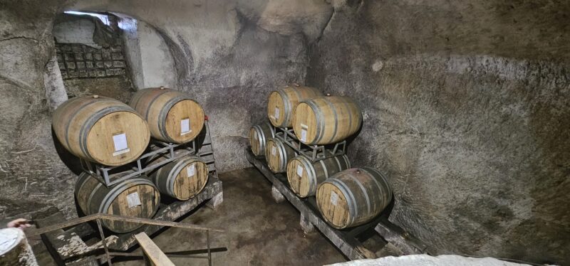 Cantine di Marzo's ancient cellars