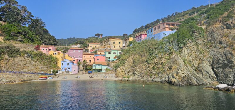 The view as our boat approached the island of Gorgona