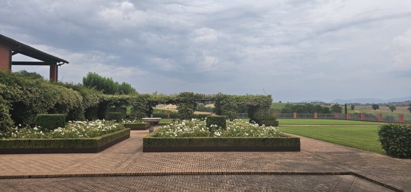 Gardens at Terre de la Custodia Photo: Melanie Young