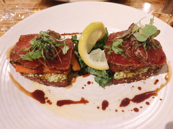 Honu Ahi Bruschetta