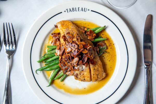 Redfish Amandine at Tableau