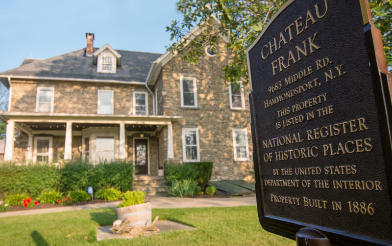 In 1980, he and his wife Margrit purchased a historic 19th-century stone home and cellar, formerly the Western New York Wine Company, to house the project that became known as Chateau Frank, which is now part of the unified Dr. Konstantin Frank label and home to the winery’s acclaimed 1886 Experience.