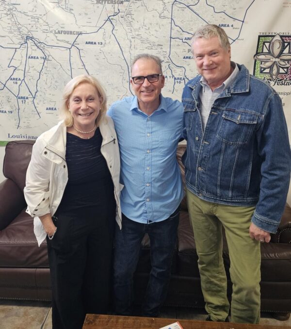 Melanie and David with Sal Sunseri at P&J Oyster Co. in the French Quarter. Insider Tip: P&J Oyster has a nice rentable three-bedroom /three- bath apartment in its building for short term stays. Insider Tip: P&J Oyster has a nice rentable three-bedroom /three- bath apartment in its building for short term stays. 