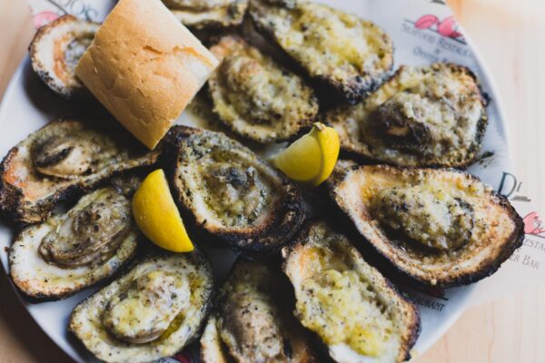 Chargrilled Oysters at Drago's