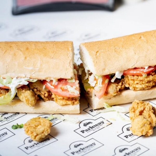 Fried Oyster Po-Boy at Parkway