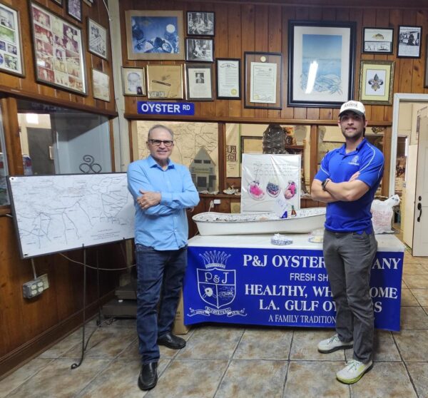 Sal Sunseri and his son, Dominic, represent the fifth and sixth generation of P&J Oyster Co.