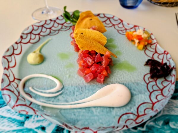Tuna Crudo at Sole Luna