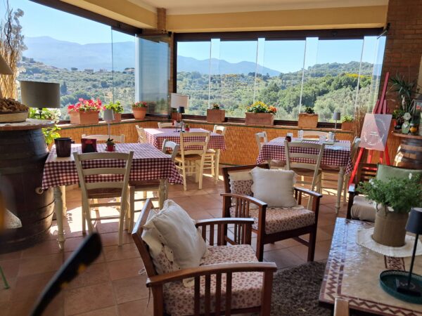 Tasting room at Amiata I Vini del Vulcano