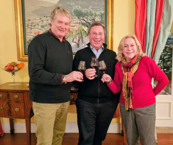 With Head Winemaker David Guimaraens, sixth generation family member during our December 2025 visit to Taylor Fladgate